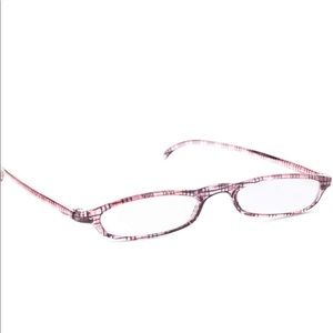 Art Wear Women's Pink Denim Readers +1.50